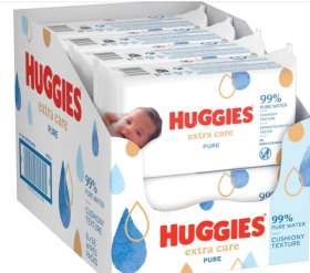 (image for) HUGGIES BABY WIPES EXTRA CARE - 56S