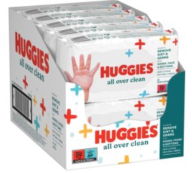 (image for) HUGGIES BABY WIPES ALL OVER CL - 56S