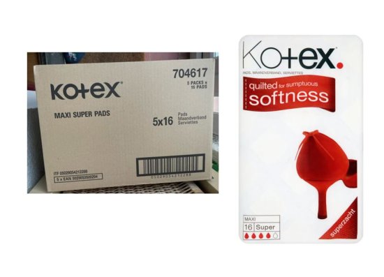 (image for) KOTEX MAXI SUPER - 16S
