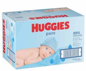 (image for) HUGGIES BABY WIPES PURE 99% - 56S