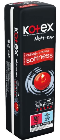 (image for) KOTEX MAXI NIGHT TIME - 10S