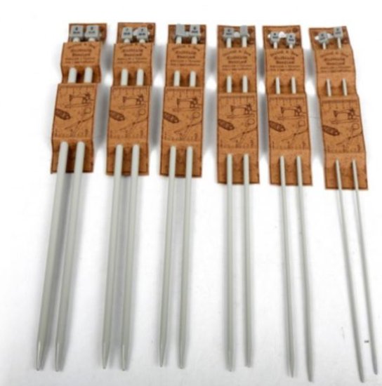 (image for) SIL KNITTING NEEDLES 2PK - 4MM