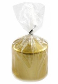 (image for) SIL GOLD PILLAR CANDLE - 7X8CM