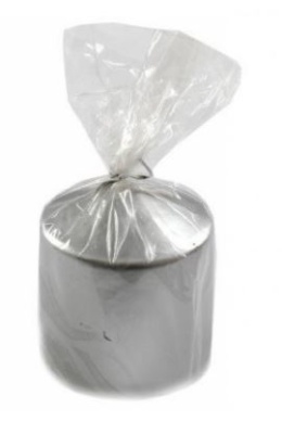 (image for) SIL SILVER PILLAR CANDLE