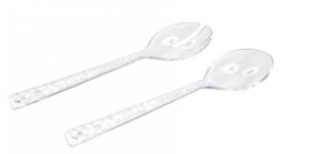 (image for) SIL SALAD SERVERS SPOON CLEAR - 2S