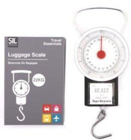 (image for) SIL LUGGAGE SCALE (22KG) - 16CM
