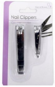 (image for) SIL NAIL CLIPPERS-2PCS - 5&8CMS