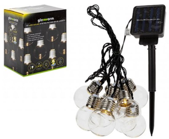 (image for) PMS R/STRING LIGHT LED SOLAR - 10BULB