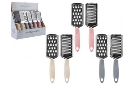 (image for) PMS PADDLE GRATER S/STEEL ASST