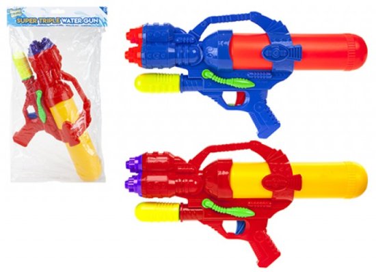 (image for) PMS SUPER TRIPLE WATER GUN - 15\"