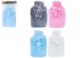 (image for) PMS HOT WATER BOTTLE-PLUSH COV - 2L