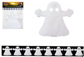 (image for) PMS HWN GHOST PAPER GARLAND - 3M