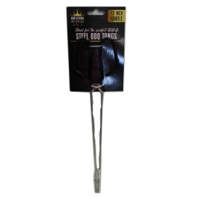 (image for) PMS BBQ TONGS STEEL - 12"