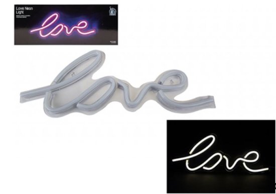 (image for) PMS LOVE NEON LIGHT/USB CABLE - 47X17