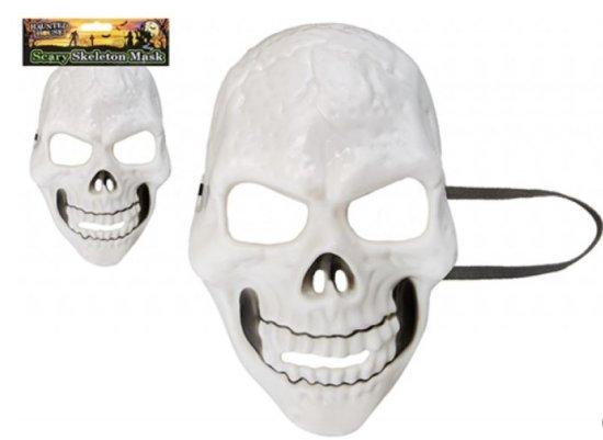 (image for) PMS HWN WHITE SKELETON MASK - STD