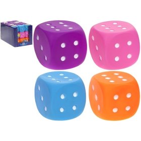 (image for) PMS SQUEAKING DICE ASST - 6.5CM