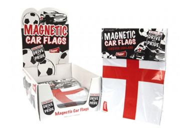 (image for) PMS ENGLAND CAR FLAG MAGNETIC