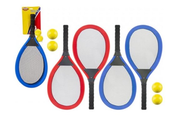 (image for) PMS GIANT MESH TENNIS SET 2ASS - 26\"