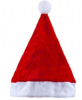 (image for) PMS PLUSH SANTA HAT - 16X12"