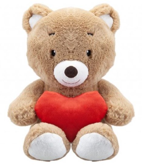 (image for) PMS TEDDY BEAR WITH HEART - 30CM