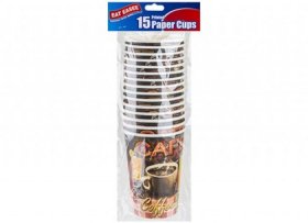 (image for) PMS PAPER CUPS CAFE DESIGN 15S - 12OZ