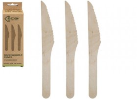 (image for) PMS ECO WOODEN KNIVES - 24S