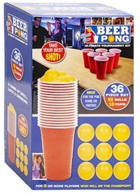 (image for) PMS BEER PONG SET 18CUP+18BALL - 36S