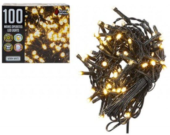 (image for) XMAS LED LIGHT MAINS OPERA W/W - 100S