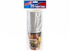 (image for) PMS PAPER CUPS CAFE DESIGN 20S - 9OZ