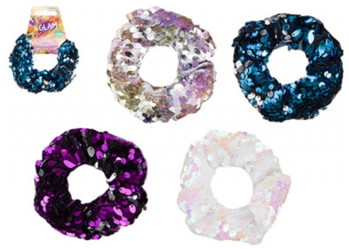 (image for) PMS HAIR SCRUNCHIE ASSORTED - STD
