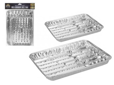 (image for) PMS BBQ ALUMINIUM TRAYS CARDED