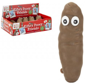 (image for) XMAS TOY POOP WITH EYES