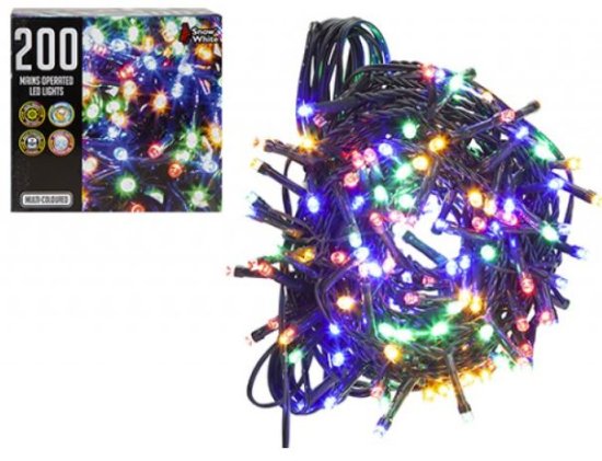 (image for) XMAS LED LIGHT MAINS OPER MULT - 200S