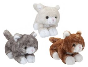 (image for) PMS LUX KITTEN PLUSH ASSORTED - 17CM