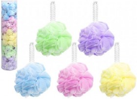 (image for) PMS LOOFAH BALL ON ROPE ASST - STD