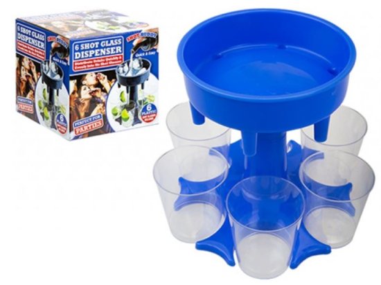 (image for) PMS SHOT GLASS+DISPENSER - 6S