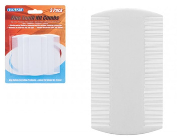(image for) PMS FINE TOOTH NIT COMBS - STD
