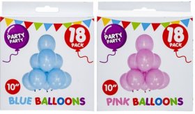 (image for) PMS PLAIN BALLOONS PINK 10" - 18S