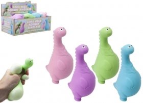 (image for) PMS LONG NECK SQUISHY DINO AST - 12.5CM