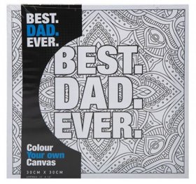 (image for) PMS FATHER'S DAY DESIGN CANVAS - 30X30