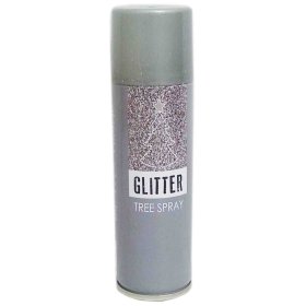 (image for) PMS GLITTER TREE SPRAY SILVER - 50GM