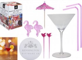 (image for) PMS MARTINI COCKTAIL GIFT SET - STD