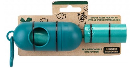 (image for) PMS DOGGY WASTE BAG&DISPENSER - 2X20S