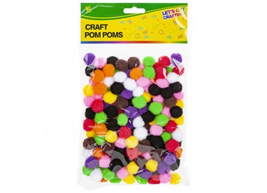 (image for) PMS CRAFT POM POMS 180PCS - 2CM