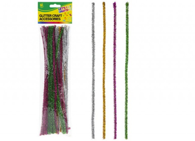 (image for) PMS GLITTER PIPE CLEANER 50PCS