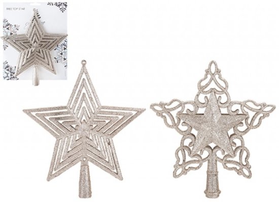 (image for) PMS XMAS GLIT/TREETOP STAR AST - STD