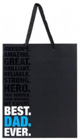 (image for) PMS FATHER'S DAY GIFT BAG LARG - 14CM