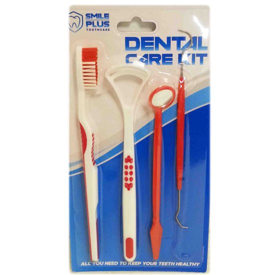 (image for) PMS DENTAL CARE KIT AST COLOR - 4PK