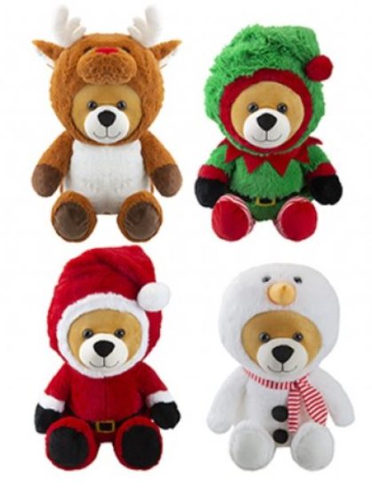 (image for) XMAS SNOWMAN/BEARS ASST - 50CM