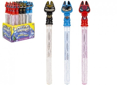 (image for) PMS SUPERHERO BUBBLE WAND ASST